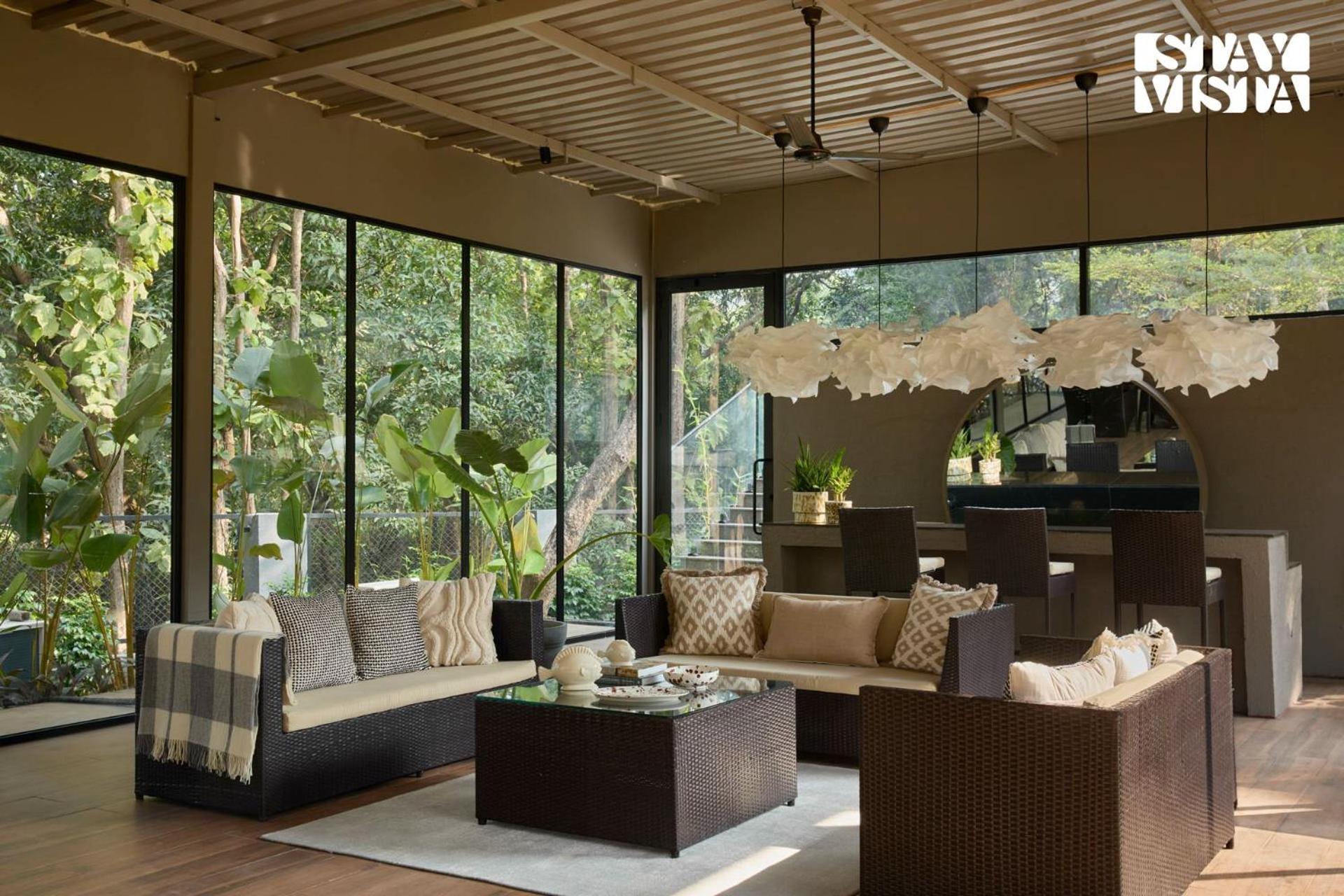 Reflection House By Stayvista With Pool, Terrace Bar, Indoor Games & Exquisite Interiors In A Nutshell Alībāg Ngoại thất bức ảnh