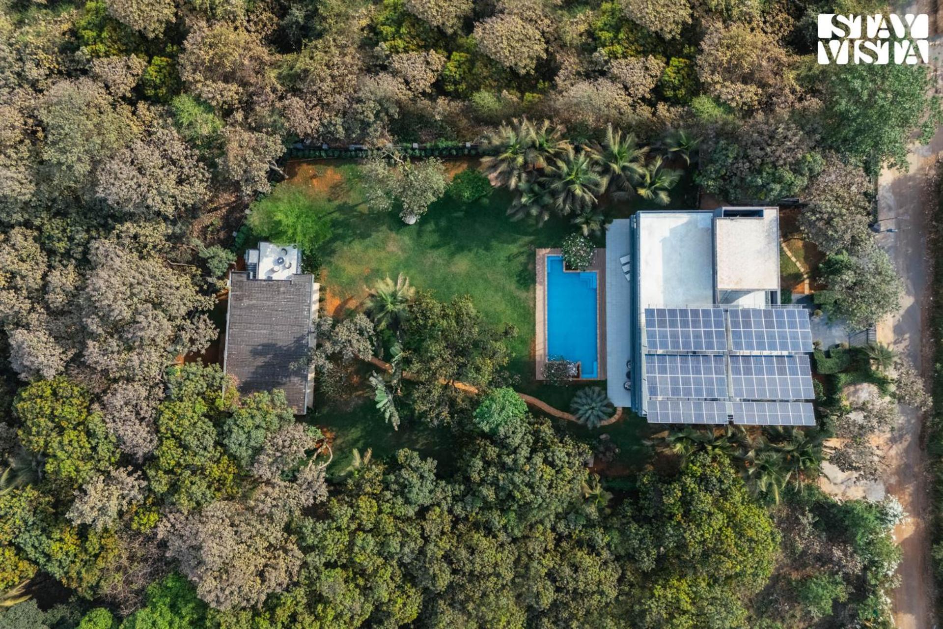 Reflection House By Stayvista With Pool, Terrace Bar, Indoor Games & Exquisite Interiors In A Nutshell Alībāg Ngoại thất bức ảnh